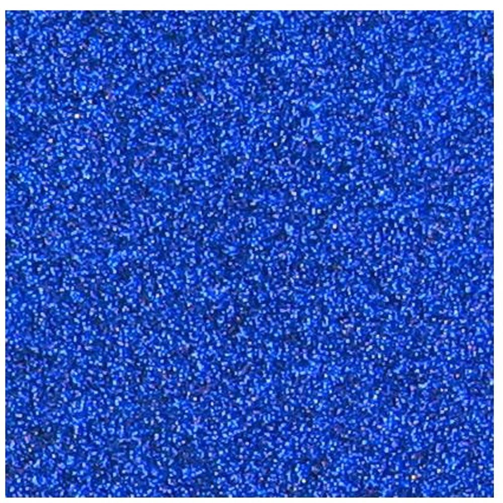 Folha De Eva Azul C Glitter 01 Unidade Lojas Brilhante 7103
