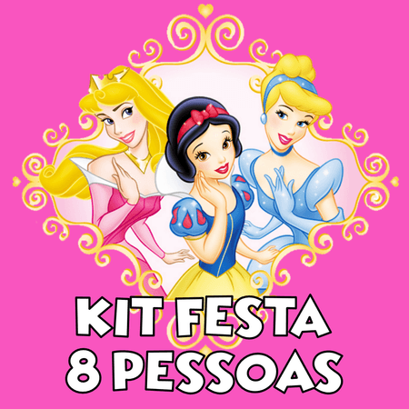 Kit Festa em Casa Princesa