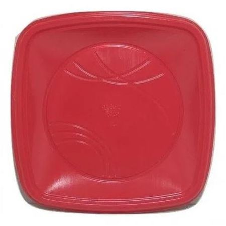 prato-descartavel-quadrado-raso-15cm-vermelho