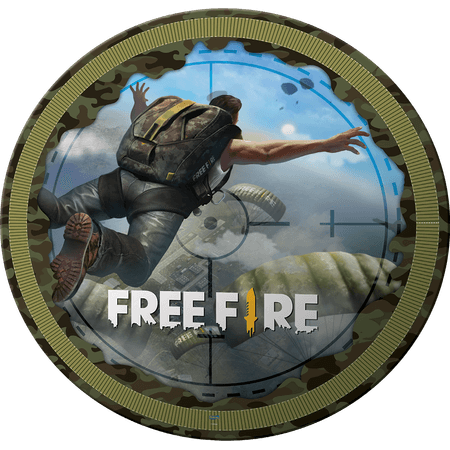 Vela - Free Fire N° 4 - 1 unidade - Festcolor - Rizzo - Rizzo Embalagens